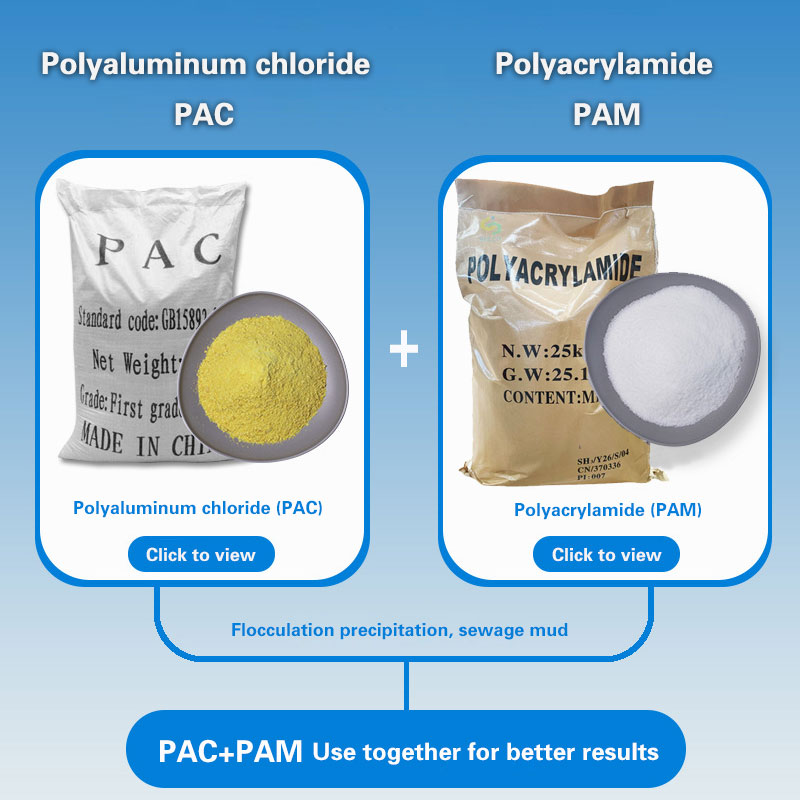 Arbeitsprinzipien, Anwendungsmethoden und Wirkungen von Polyaluminiumchlorid und Polyacrylamid in der Abwasserbehandlung