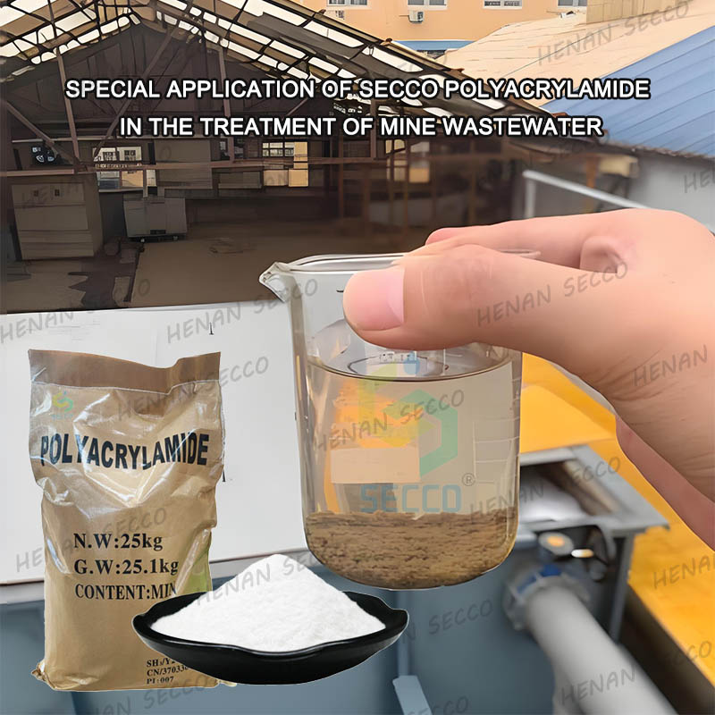 Spezielle Anwendung des Secco Polyacrylamids bei der Aufbereitung von Abwasser
