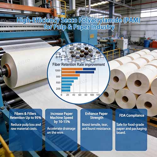 Der Kernst&auml;rker zur Optimierung von Papierherstellungsprozessen &ndash; Multi-Szenarioanwendungen und Auswahlpraktiken von Polyacrylamid in der Papierindustrie