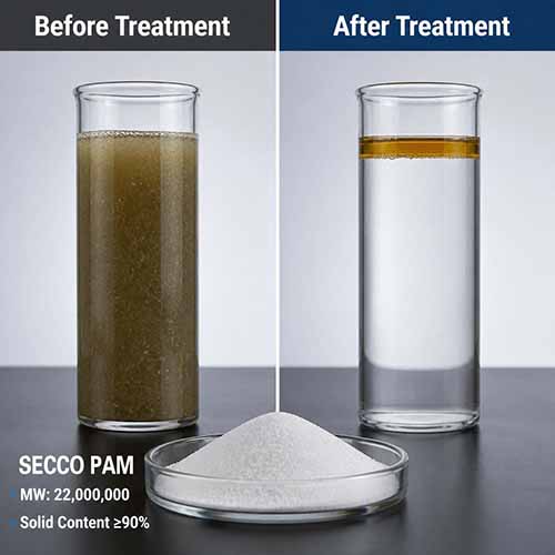 Anwendung von Polyacrylamid in der &Ouml;labwasserbehandlung und der &Ouml;l-Wasser-Trennung