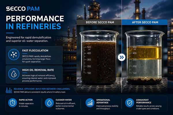 Breaking the Emulsified Oil Barrier &ndash; Schl&uuml;sseltechnische Analyse von Polyacrylamid bei der &Ouml;labwasserbehandlung und der &Ouml;l-Wasser-Trennung